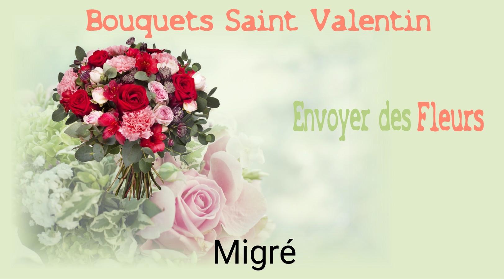 Roses de Saint-Valentin livrées à Migré